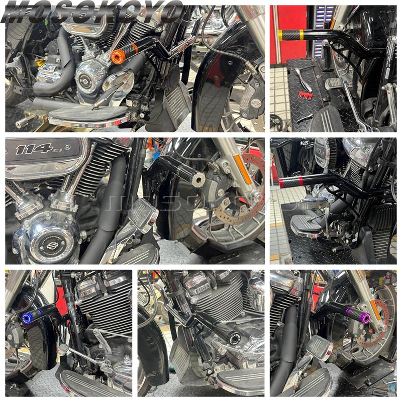 Crash Bar Front Engine Protection Guard Accessories For Harley Touring Road King Special Classic FLHP FLHR FLHRXS Street Glide