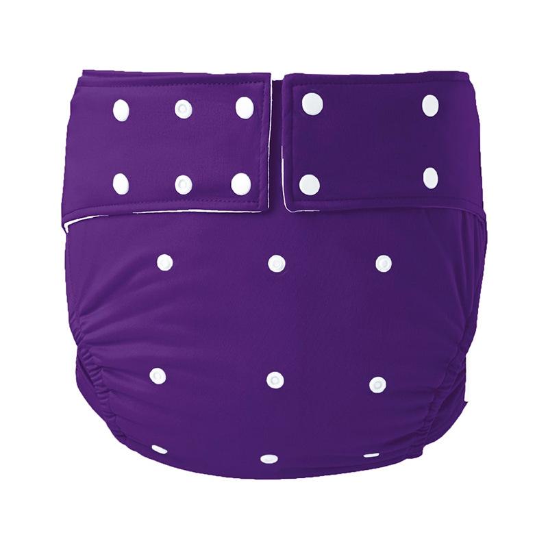 Adjustable Waterproof Adult Diaper Pants - Washable, Leak-Proof, Side Leak Protection for Elderly Care
