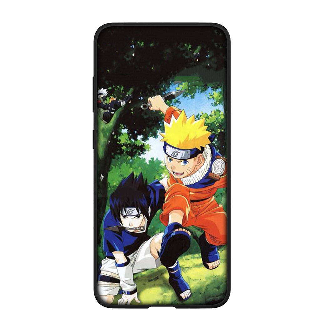 Чехол для телефона Samsung Galaxy S25 S24 S23 iPhone 16 15 Xiaomi Redmi Note 14 13 12 16E 11 Pro Max XR OPPO Moto Huawei Comics Uchiha Sasuke Naruto Cover