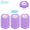 Toilet Brush Cleaning Brush Kit 36Pcs Disposable Replacement Head Cleaning Gap One-Click Replacement  Wc Toilet Cleaner