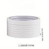 10 Rolls Transparent Double-Sided Tape 5.0 Meters per Roll Clear Adhesive for Crafting Office Mounting Scrapbooking Gift Wrapping Household Use