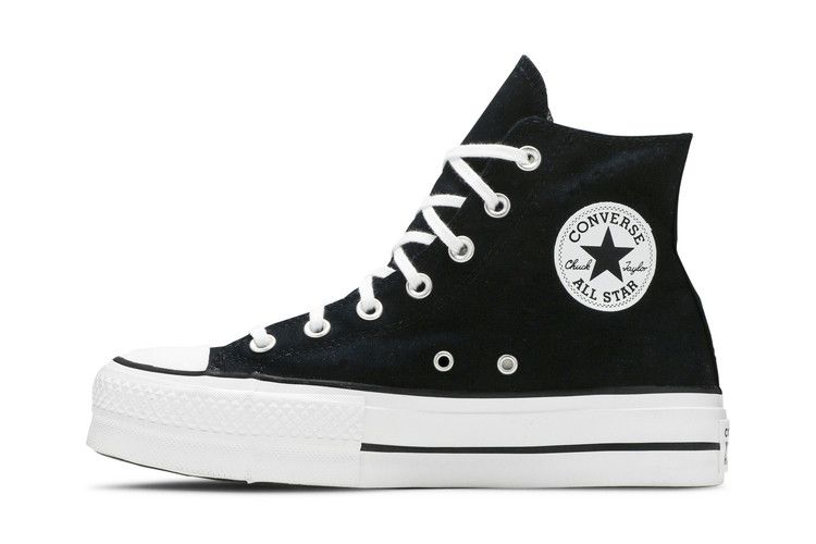 Converse Женские Chuck Taylor All Star Платформа Высокие 'Черный'