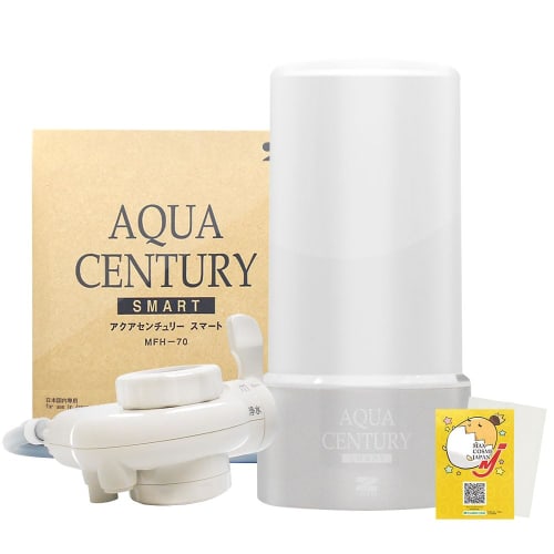 Zenken Aqua Century Water Purifier, High-Performance PFOS/PFOA Removal for PFAS (0.1 Micron Size), Authentic, Made In Japan, Compatible with Hot Water