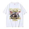 Winners Never Quit Funny Gambling Meme T Shirt Unisexs Vintage High Quality Fashion Women Tshirts Casual Cotton Oversized Tshirt