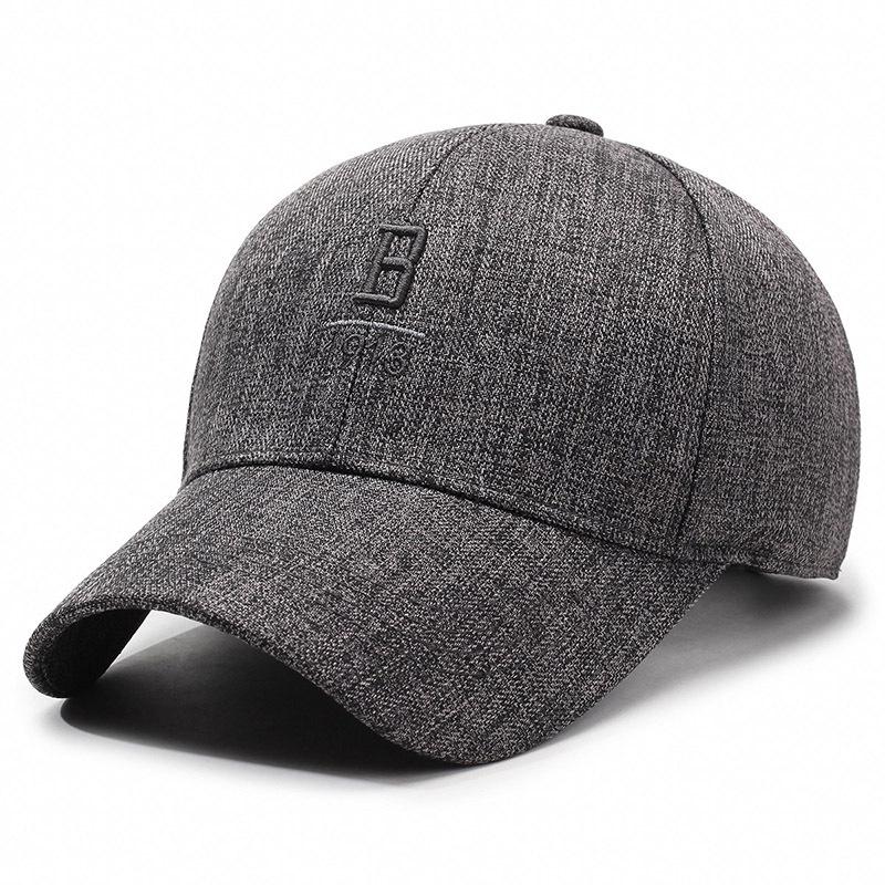 Модная бейсболка для мужчин среднего возраста, сезонная бархатная шляпа для пожилых людей среднего возраста, солнцезащитный козырек от солнца, дорожная кепка