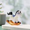 Стеклянная фигурка лошади Ручная работа Стеклянная статуэтка лошади Коллекционные фигурки животных Пресс-папье для дома Офиса Настольные украшения