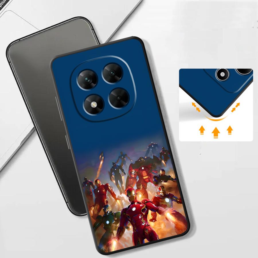 Чехол Marvel Innovation Avenger для Xiaomi Redmi Note 11s 12s 11 10S 9S 12 Pro 10 7 8 9 13 Pro Plus 14 Funda Чехол для телефона