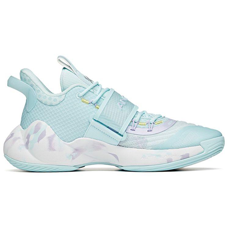 Anta Баскетбольные кроссовки Water Flower 3 High-Top мужские кроссовки синие белые фиолетовые 112221604S-1