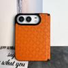 Magnetic Flip Case IPhone 18 Duo With Full Coverage Drop Protection PCLeather Hybrid Textured Design Handcrafted
