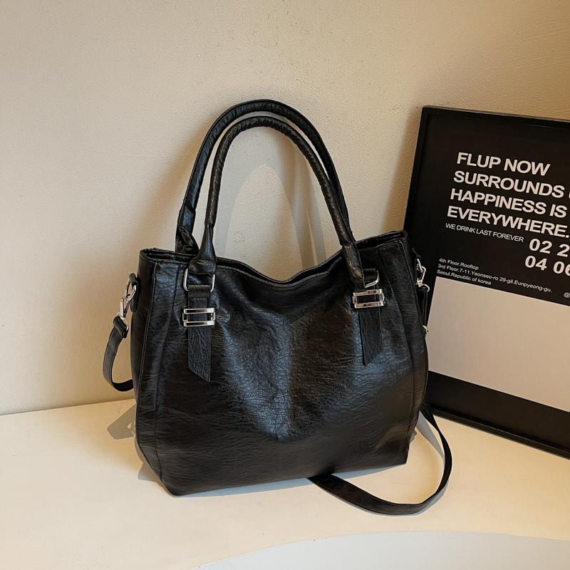 Женская сумка для поездок на работу в стиле ретро, большая вместительная сумка через плечо