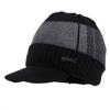 Plush Warm Solid Color Fashion Design Women Face Cap Korean Style Hat With Scarf Men Knitted Beanie