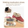 Traditional Moxa Foot Shoes - Wooden Moxibustion Box for Home Use, Natural Relief for Cold Feet & Body Pain,