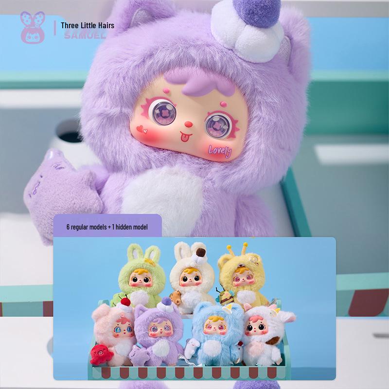 Creative Macaron Mini Rabbit Blind Box Doll Toy - Girl's Pendant Ornament