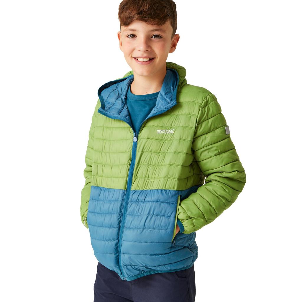 Regatta Childrens/Kids Hillpack II Colour Block Padded Jacket