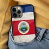 Мягкий чехол для телефона с флагом Коста-Рики для iPhone 17 Air 16e Pro max 15 Pro 13 14 Plus 11 12 Магнитный чехол MagSafe