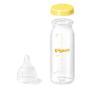 Breastfeeding Baby Bottle Regular 100ml Set Direct-Attach (for Newborns), Clear,