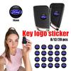 For Ford 8pcs Car Keyhole Protective Sticker Anti Block Guard Waterproof Escape Ecosport Fusion Explorer Expedition Taurus