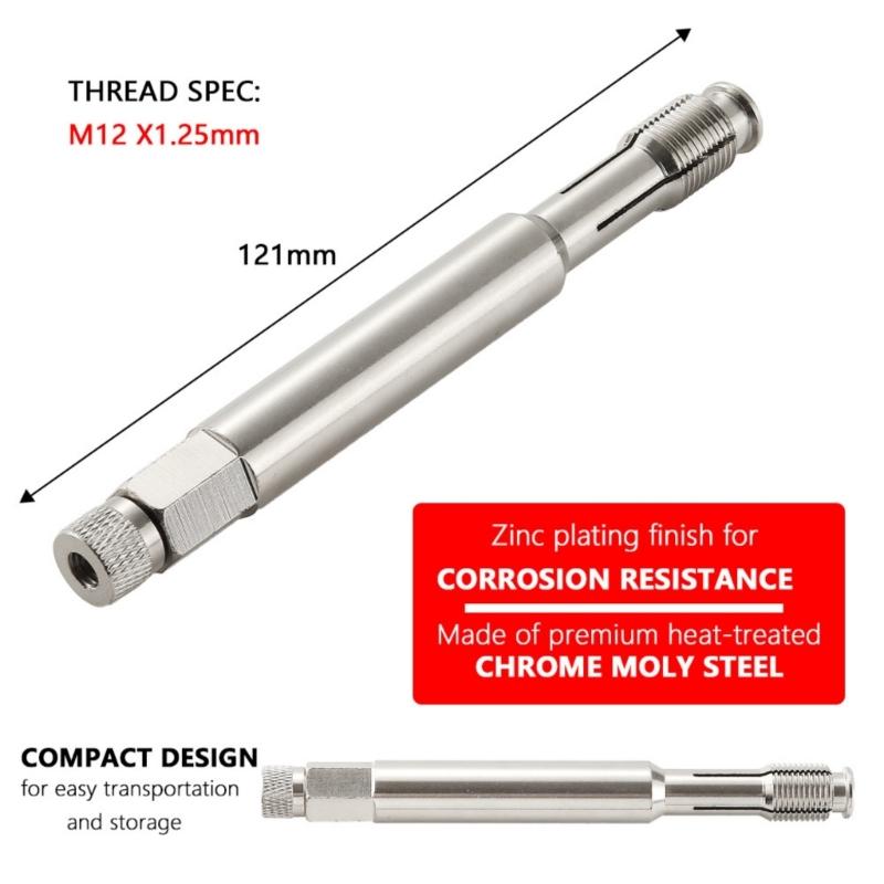 Профессиональный инструмент для восстановления резьбы 14 мм, подходит для сильно поврежденных отверстий свечей зажигания, с конструкцией, удерживающей смазку