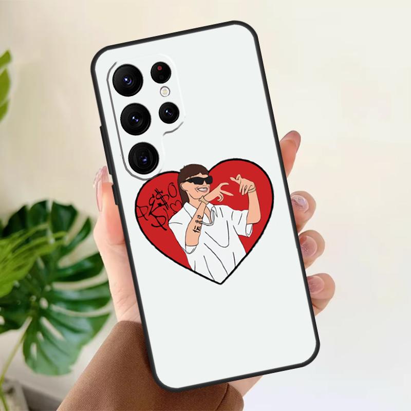 Peso Pluma Soft Case For Samsung Galaxy S24 Ultra S21 S22 S23 S25 Plus S20 FE S9 S10 S23 FE Phone Cover