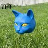 Easy Clean Nut Tray Cat Head Squirrel Feeder, Outdoor Hanging Funny Animal Feeder Face, Wild for Garden Backyard Patio Decor Durable Plastic Outside