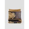 Parure de lit - 1 housse de couette 220 x 240 cm + 2 taies d'oreiller 60 x 60 cm - Satiné 100% coton - Anthracite