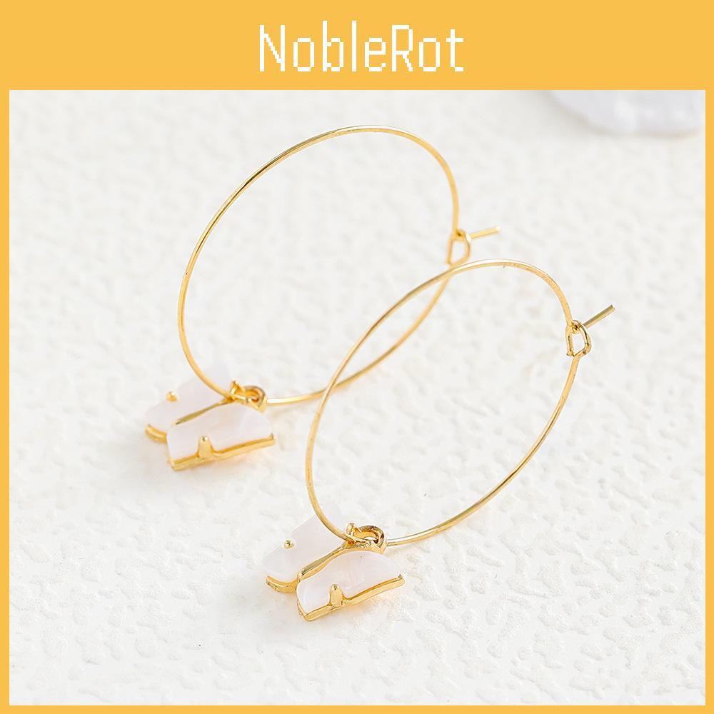 And Unique Stylish Butterfly Earrings Womens Geometric Jewelry Alloy