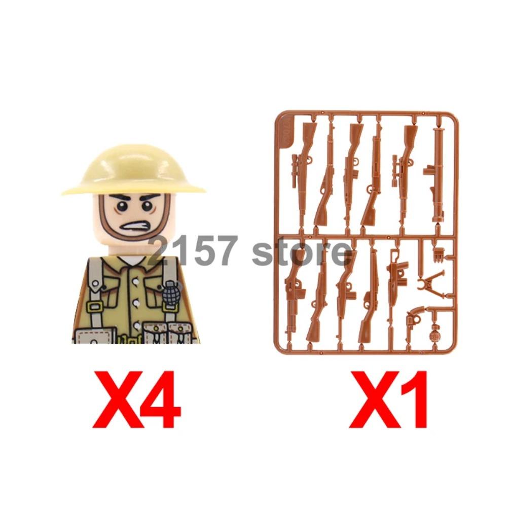 Военный Солдат Фигурка Строительный Блок Оружие Рейнджер Камуфляж Война во Вьетнаме US Special Forces KSK Медицинский Бандит Вор Игрушка Подарок