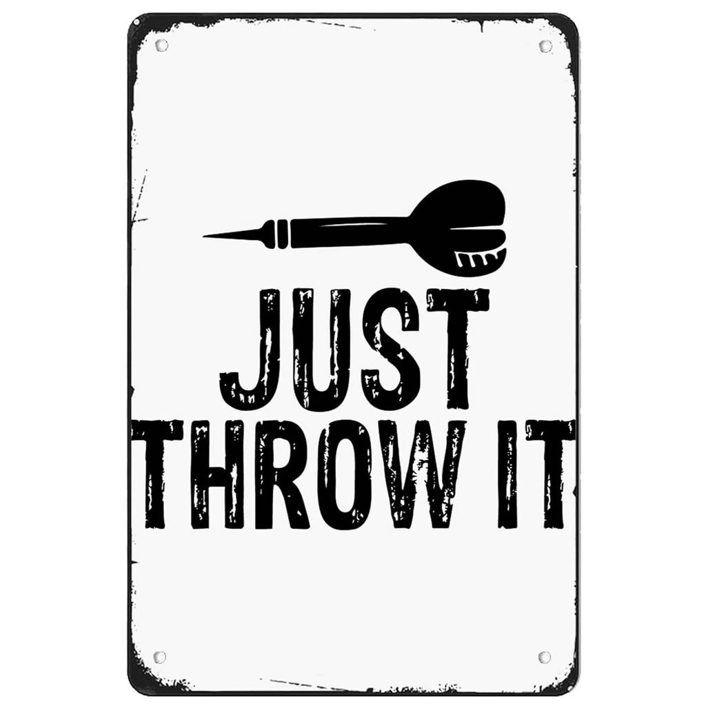 Metal Tin Signs No Beer No Darts Wall Decoration Plaque Vintage Poster Iron Painting for Man Cave Home Cafe Game Room Club Bar