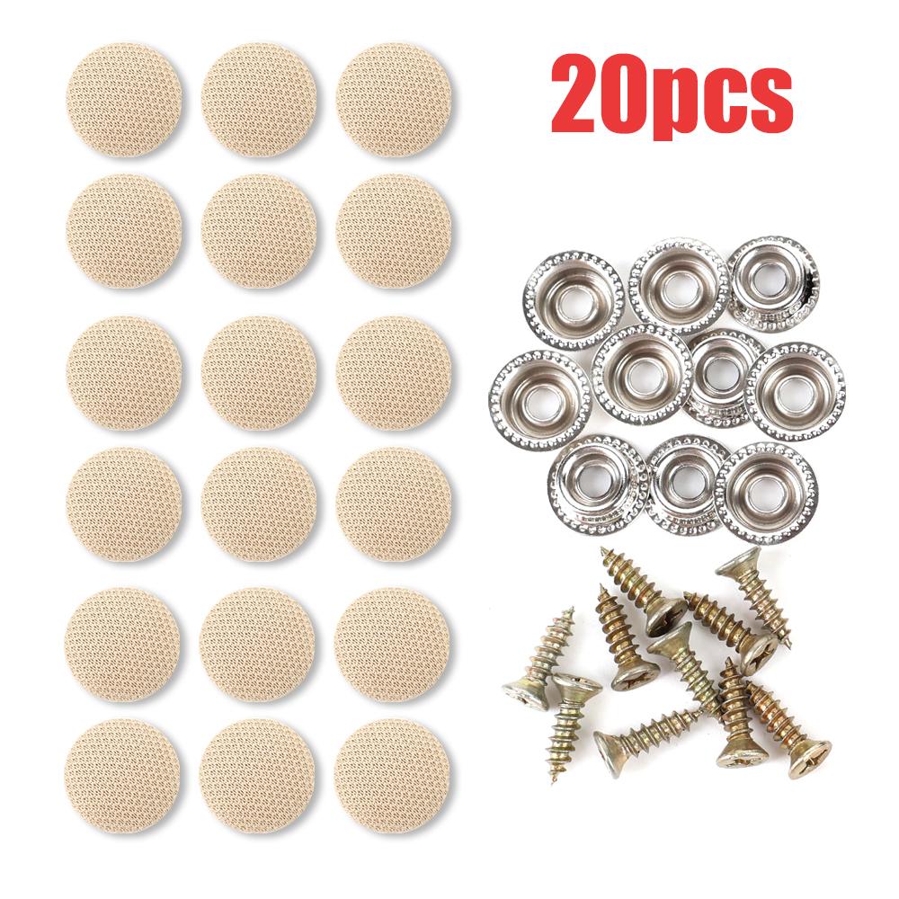 Car Interior Ceiling Buckles Fixing Clip Roof Cloth Screw Caps Rivet Fixer Cap Retainer Auto Fastener Buckle Repair Button Parts