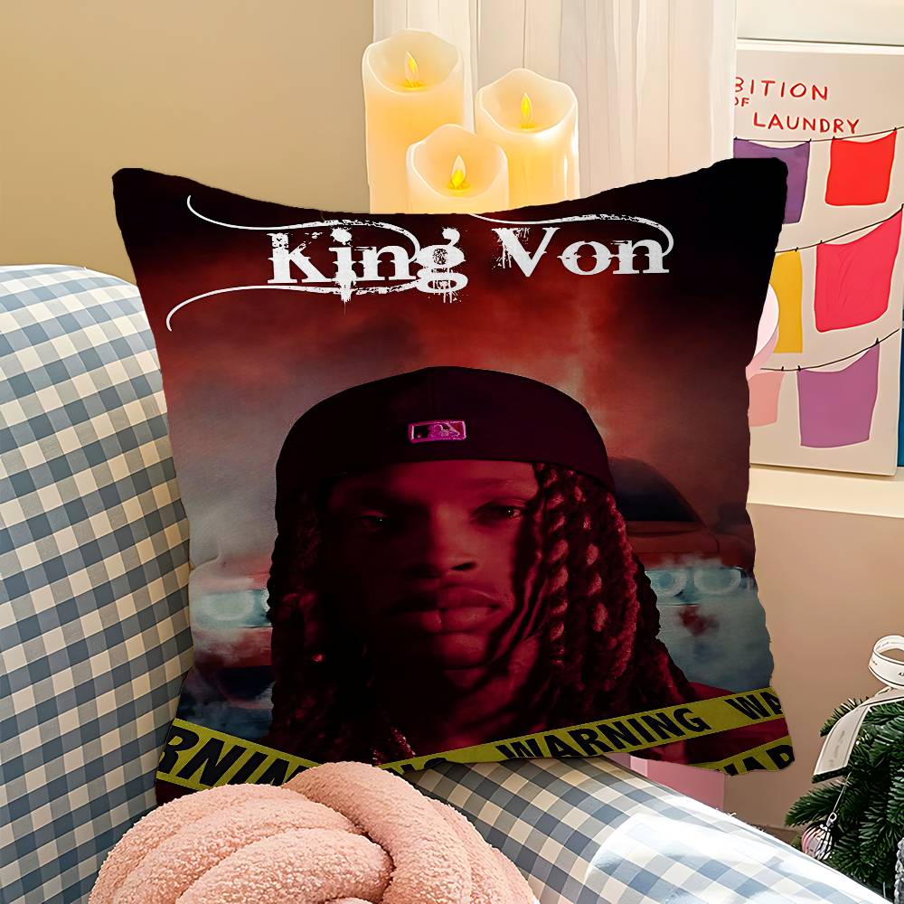 K-King Рэпер Von Наволочка Чехол для диванной подушки Декор для дома Детский подарок