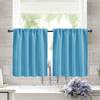1PC Washable Short Blackout Curtains 76×60CM Partition Curtain Durable Kitchen Curtain  Multipurpose