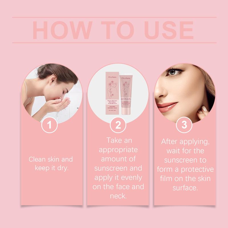 Oceaura Face And Body Protection Cream Moisturizing Brightening Tone-Enhancing With Uv Isolation For Daily Skincare
