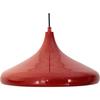 Красная металлическая люстра, одиночный подвесной светильник для гостиной, кухни, зала, офиса, кафе, бутика, лампа, освещение