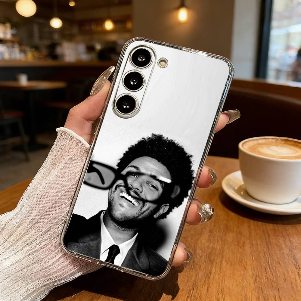 Чехол для телефона W-Weeknd XO для Samsung Galaxy S24 S25 S23 S22 S21 Plus S24 S25 Прозрачный чехол