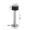 Nail-free Door Stopper Punching/No Punching Door Suction New Doorstop  Wall Mounted