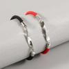 Forever Love Men Weaving Rope Wave Hand Rope Mobius Ring Couples Bracelets Friend Bracelet