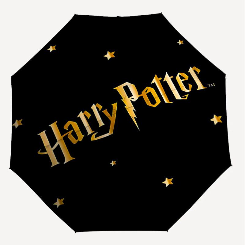 1PC Harry Potter Umbrella-8-Rib Reinforced, Automatic Open, Lightweight & Durable, Cute Fashion Accessory for Outdoor, D2671