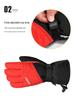 Boden 1384 Winter Ski Gloves: Warm, Cold-Resistant, Touchscreen Compatible, Plus Velvet Lining for Single and Double Board Use