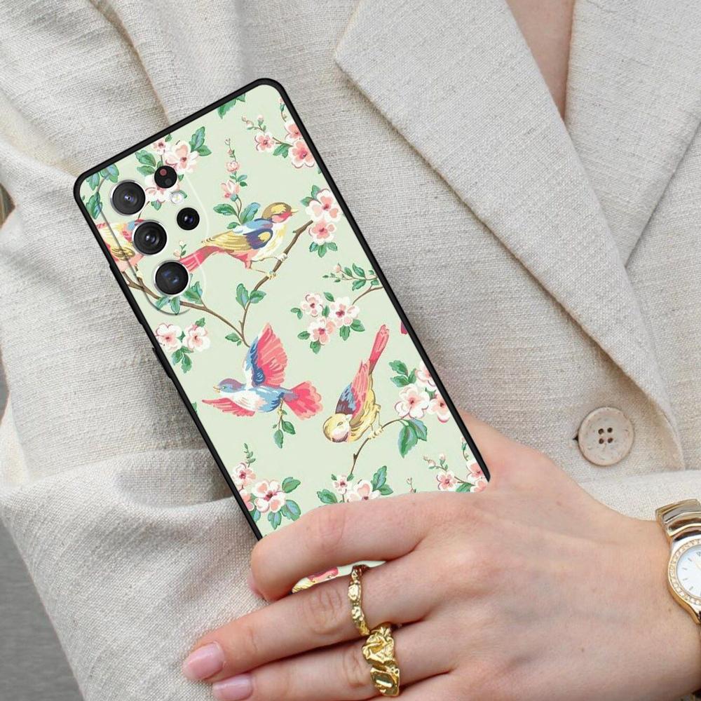Чехол для телефона «Садовые птицы» для Samsung Galaxy S26 Ultra S25 S24 S23 S22 S21 S20 Note10