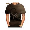New Summer 3d Printed T Shirts Fashion Sweatshirt New Trend Animal Scorpion Pattern Tops Streetwear Scorpion Plus Size T-shirts