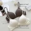 Wireless Front Closure Bra for Small Bust - Seamless Shaping, Buttoned Beautiful Back Lingerie