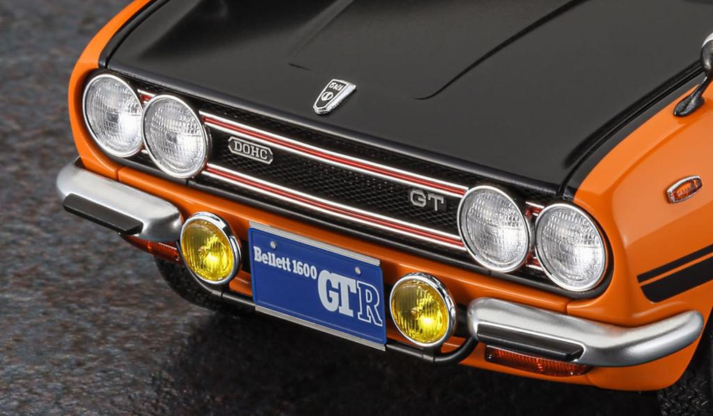 Hasegawa Isuzu Bellett 1600GTR Early Model 1969 Version Plastic Model SP649 1/24 Detail-Up (Car)
