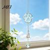 Exquisite Craftsmanship Wind Chime Crystal Cat Paw Chimes, Suncatchers for Windows Hanging, Macaron Color Prism Rainbow Maker Indoor Outdoor