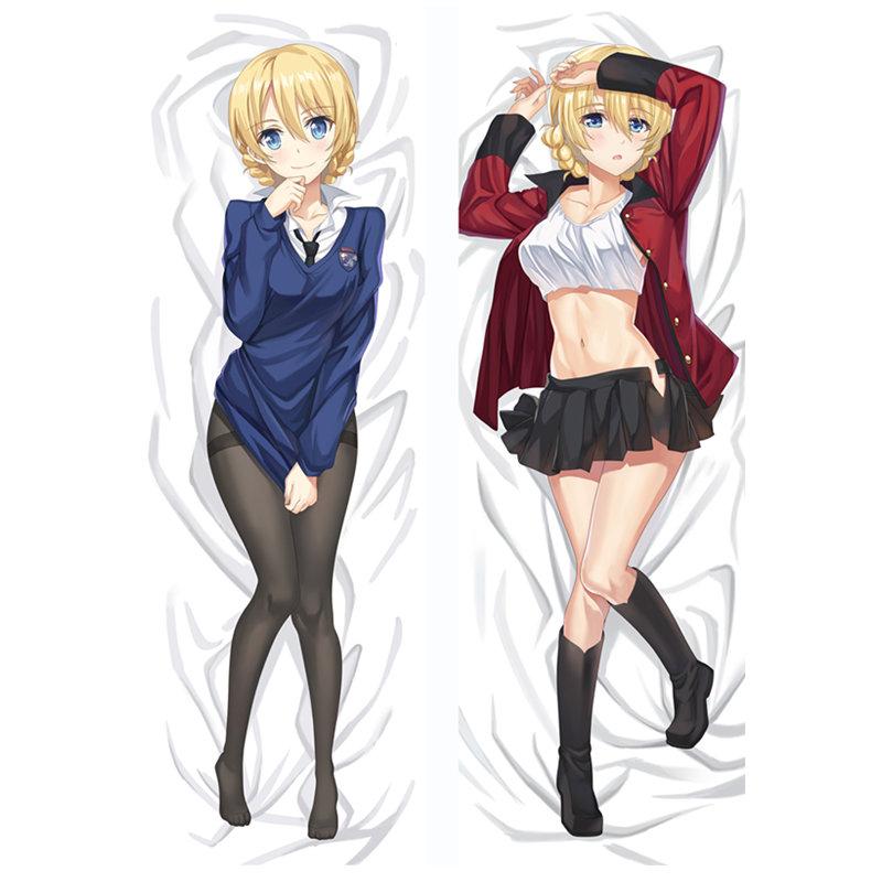60x180 см аниме GIRLS Und PANZER наволочка Saori Takebe Dakimakura чехол 3D двустороннее постельное белье обнимающая наволочка для тела