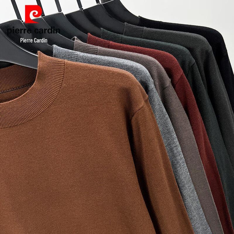 Мужской свитер с высоким воротником Pierre Cardin из смесовой шерсти