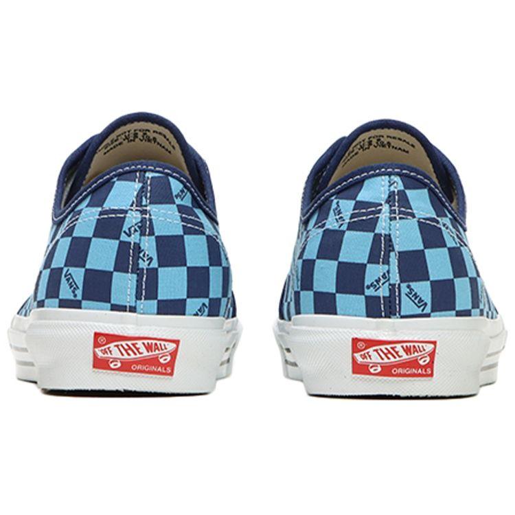 Vans OG Style 23 LX Checkerboard Casual Low-Top Skate Shoes Unisex sneaker Blue VN0A5JIZ92T