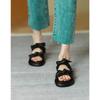2024 summer new Internet celebrity explosion thick bottom heightening slippers women's outer wear skirt beach non-slip heightening cool slippers