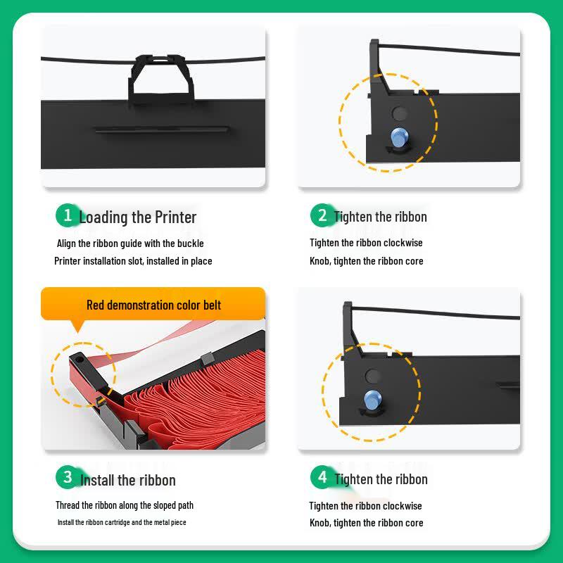 Dascom 80D-8 Compatible Printer Ribbon
