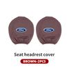 PPWE7 Car Seat Headrest Cloth Protector Cover Cushion Accessories For Ford Focus mk2 mk3 mk4 Fiesta Ranger Mondeo S-MAX Kuga