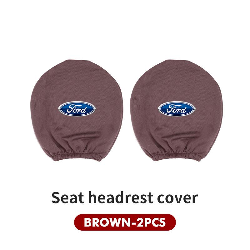 PPWE7 Car Seat Headrest Cloth Protector Cover Cushion Accessories For Ford Focus mk2 mk3 mk4 Fiesta Ranger Mondeo S-MAX Kuga